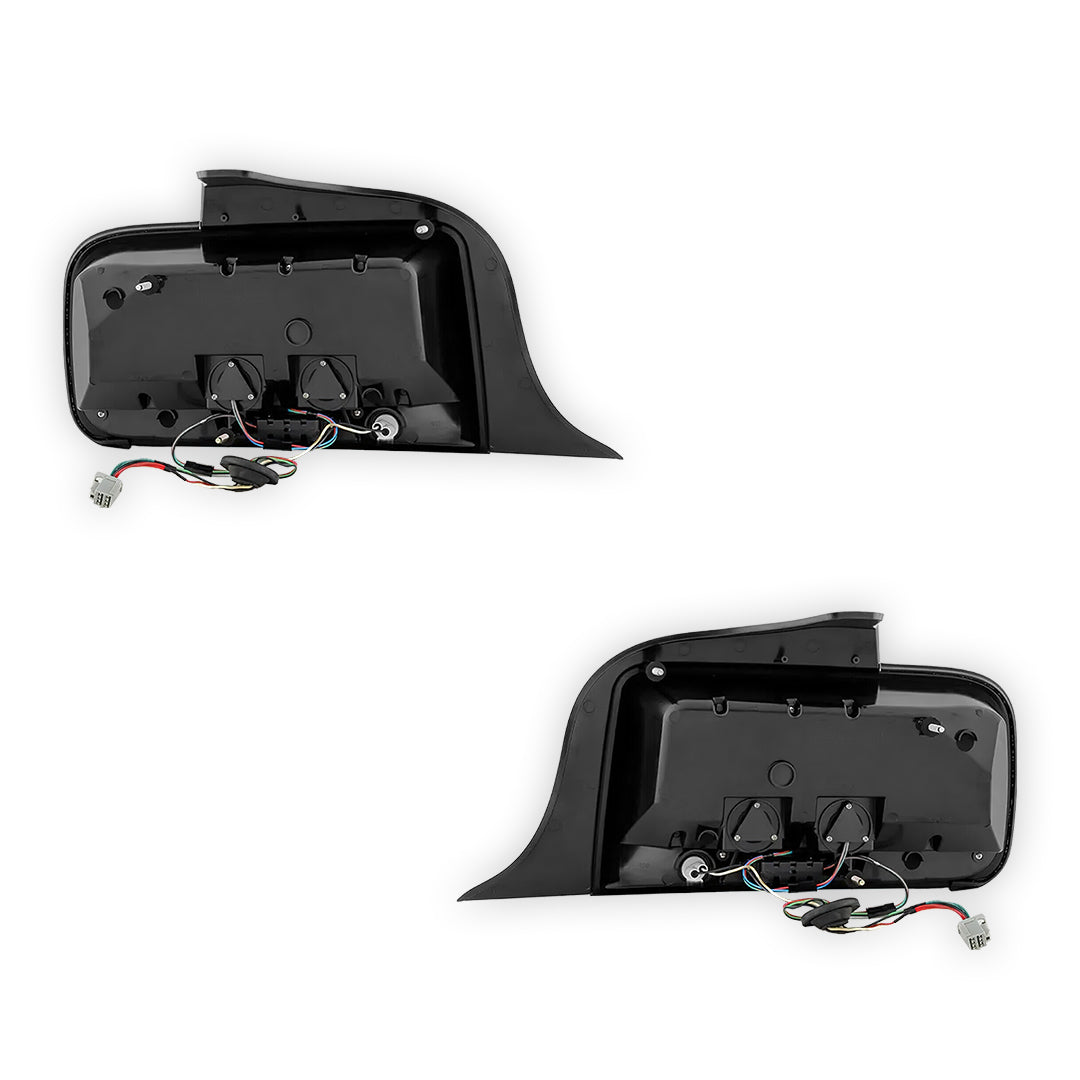 Ford Mustang (2005 - 2009) Sequential Smoked Full LED Tail Lights LH + RH