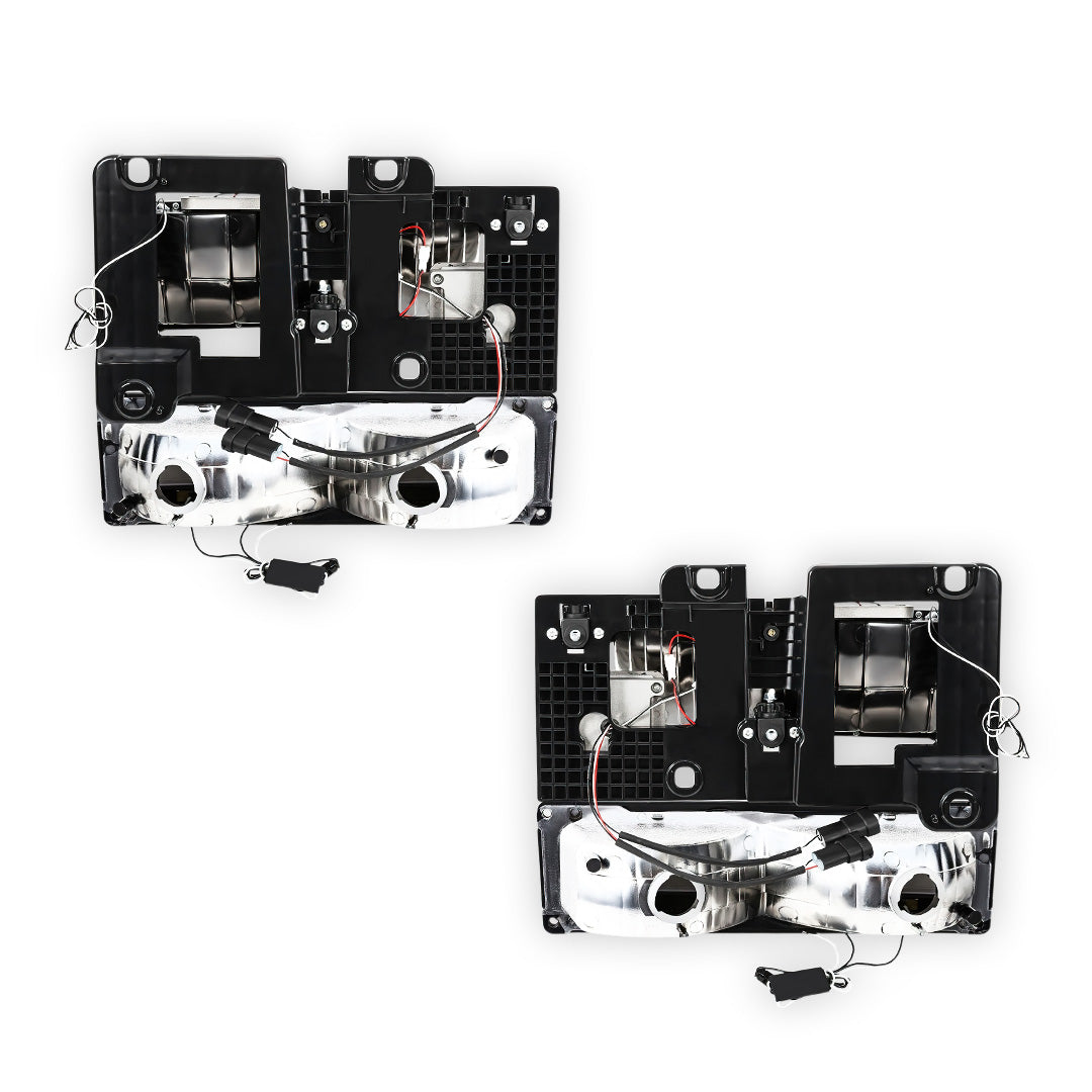 Chevrolet K1500 Suburban LS / LT (1992 - 1999) U-LED DRL Replacement Headlights LH + RH