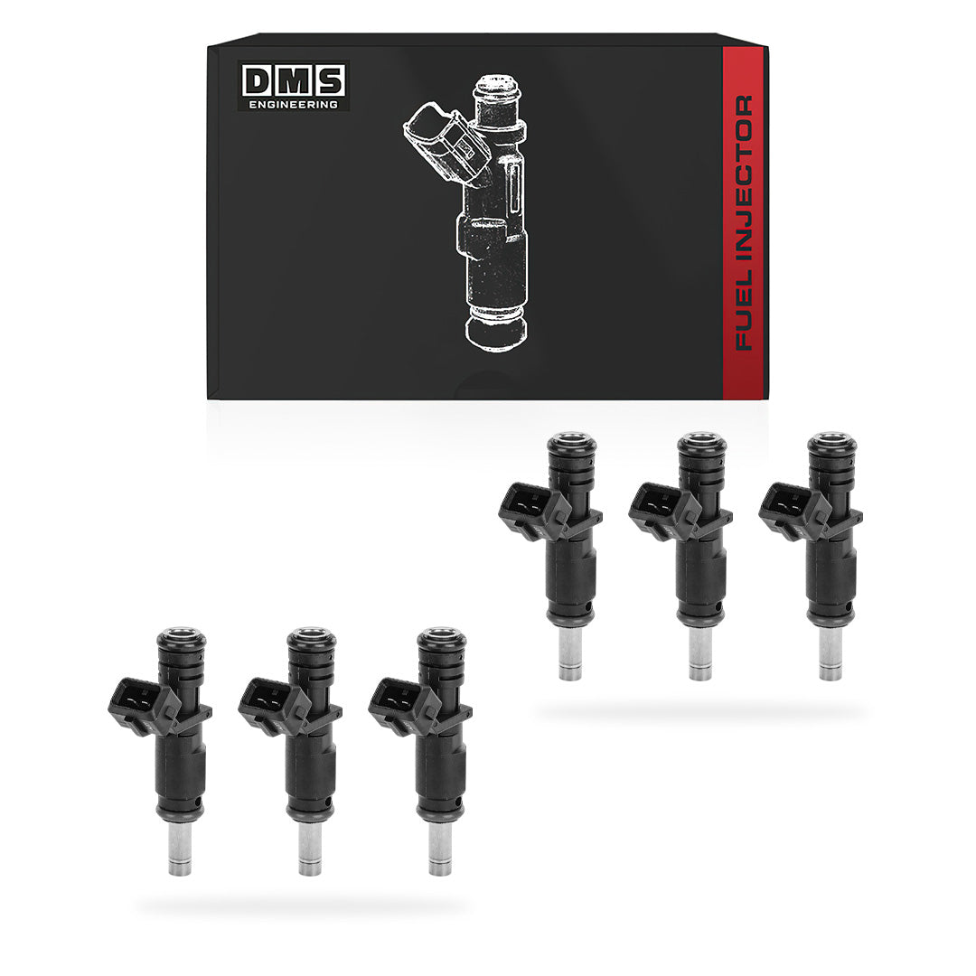BMW 5 Series E60 / E61 (2004 - 2010) 2.5L / 3.0L Fuel Injectors (6 Pcs.)