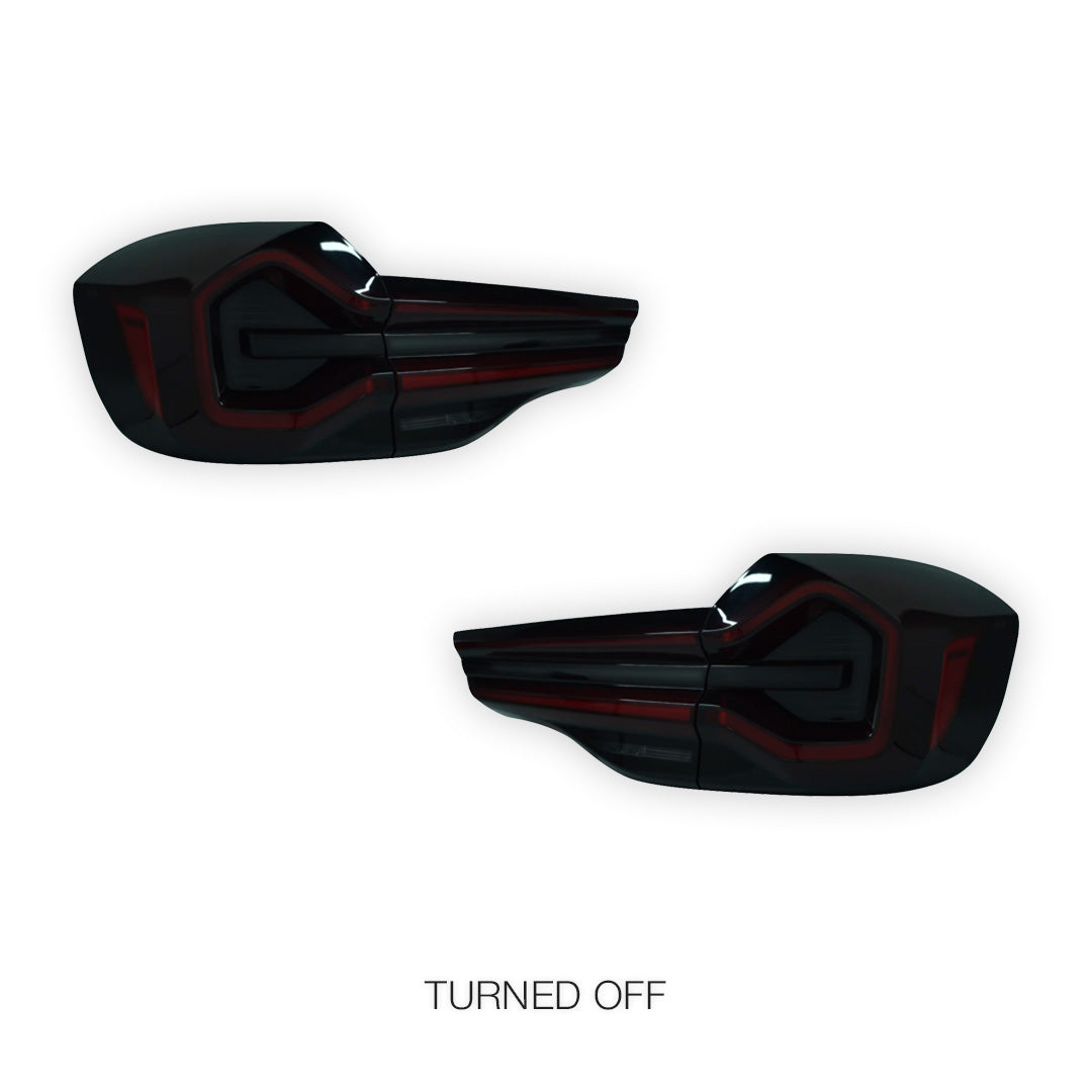 BMW X3 G01 (2018 - 2021) Black LED Inner and Outer Tail Lights LH + RH