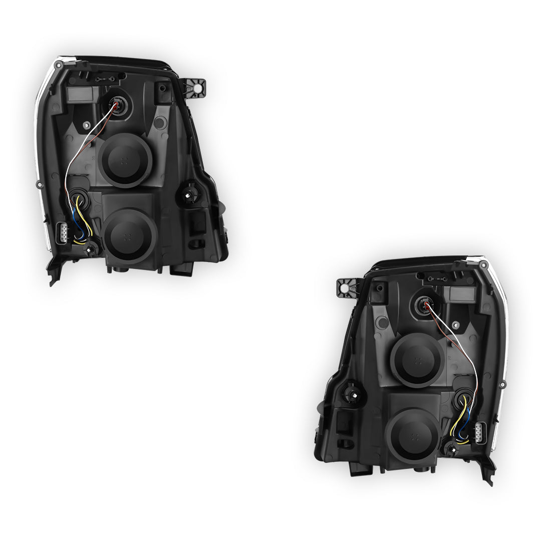 Cadillac Escalade EXT Luxury / Premium (2007 - 2013) Replacement Headlights LH + RH