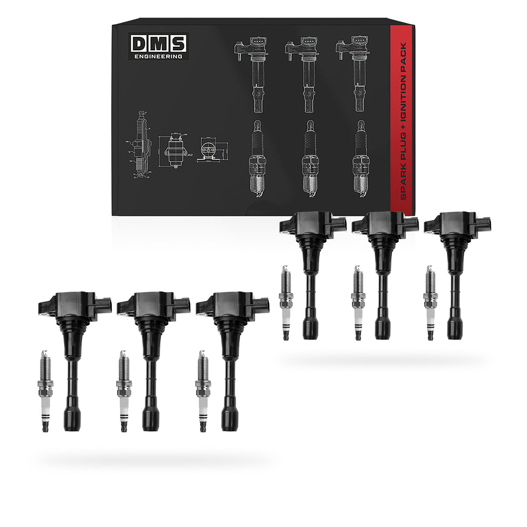 Nissan 350Z (2007 - 2009) 3.5L Ignition Coils and Spark Plugs Complete Set