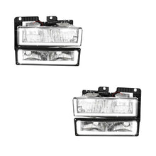 Chevrolet Blazer Silverado / Tahoe (1992 - 1994) U-LED DRL Replacement Headlights LH + RH