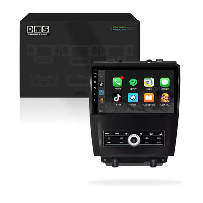 Ford Mustang (2010 - 2014) 10.1" Wireless Android 13 Car Stereo for Apple CarPlay / Android Auto