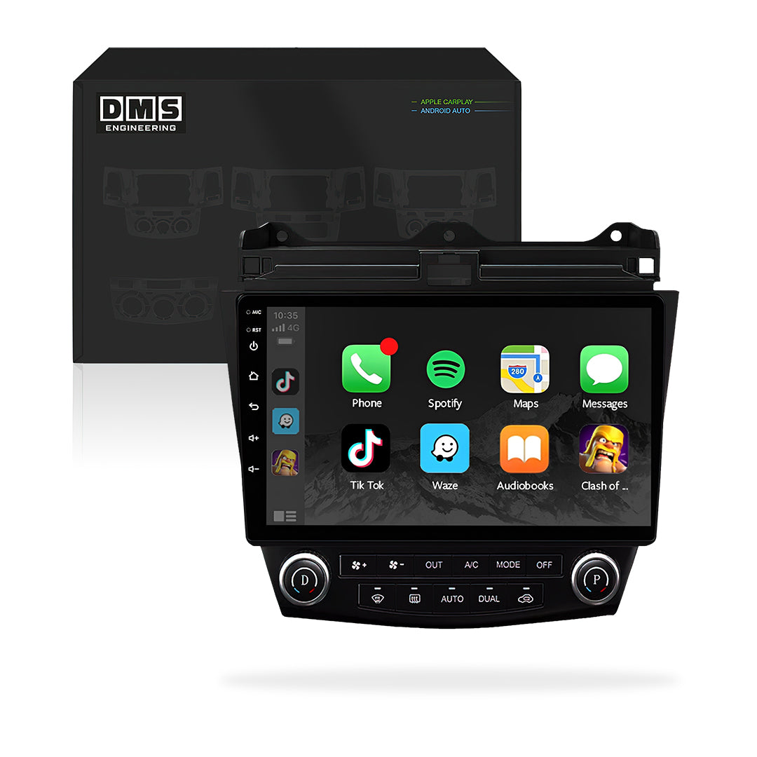 Honda Accord 7th Gen. (2003 - 2007) 10.1" 13.3" Wireless Android 12 / 13 / 14 Car Stereo for Apple CarPlay / Android Auto