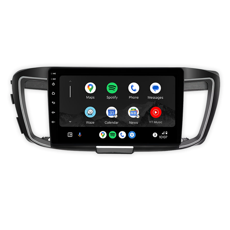 Honda Accord (2013 - 2015) 10.1" Wireless Android 13 Head Unit for Apple CarPlay / Android Auto