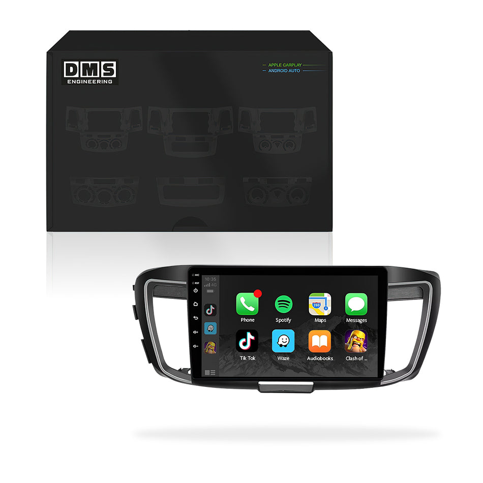 Honda Accord (2013 - 2015) 10.1" Wireless Android 13 Head Unit for Apple CarPlay / Android Auto