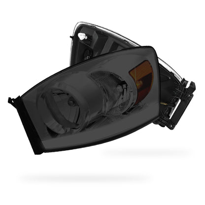 Dodge RAM 2500 (2006 - 2009) LED DRL Replacement Headlights LH + RH