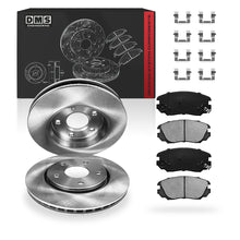 Chevrolet Malibu LT / LTZ / Eco (2013 - 2015) Front and Rear Standard Brake Rotors and Brake Pads LH + RH
