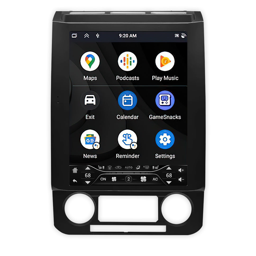 Ford F-250 Super Duty (2016 - 2020) 12.1" Wireless Android 13 Car Stereo for Apple CarPlay / Android Auto