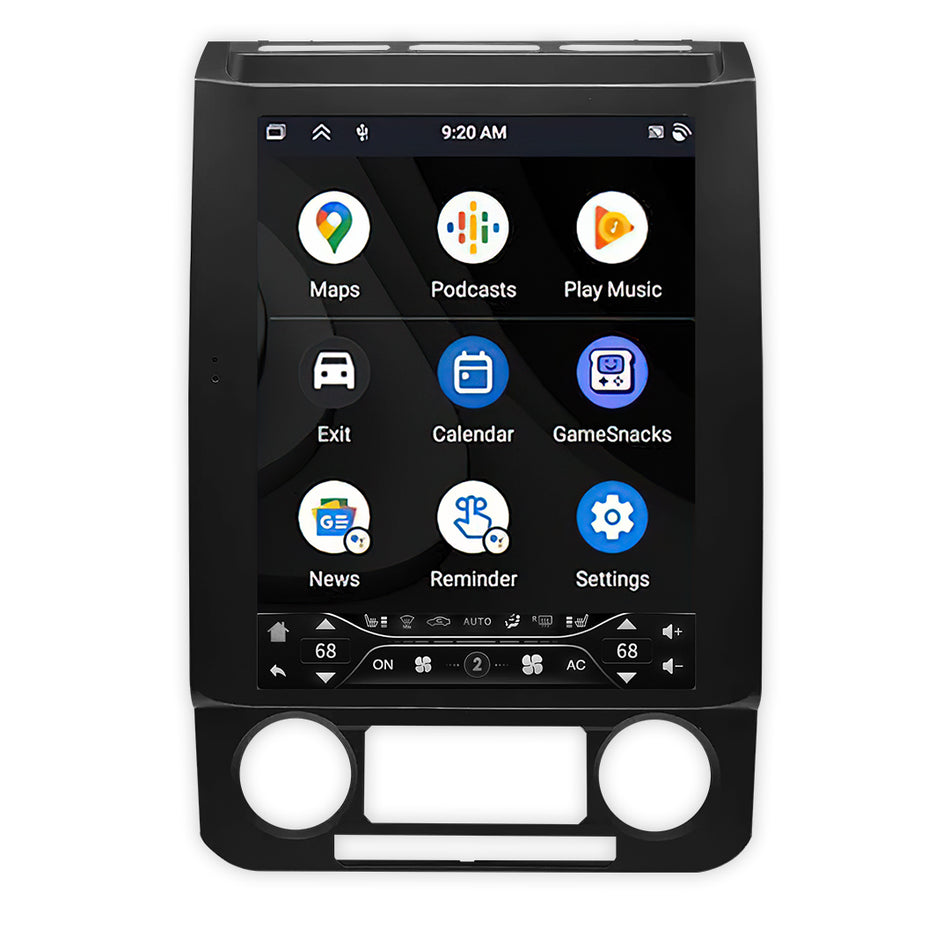 Ford F-250 Super Duty (2016 - 2020) 12.1" Wireless Android 13 Head Unit for Apple CarPlay / Android Auto