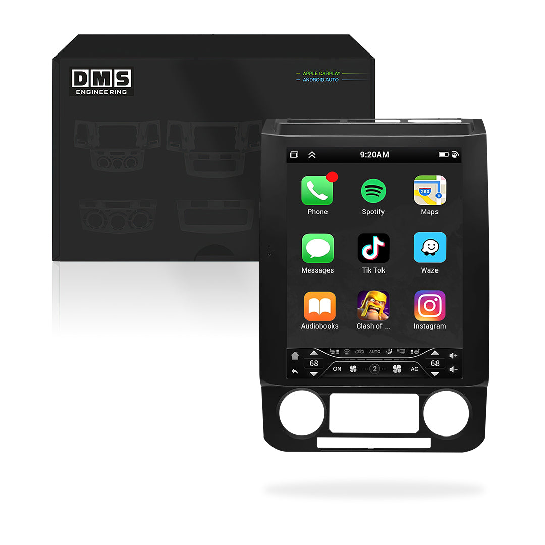 Ford F-250 Super Duty (2016 - 2020) 12.1" Wireless Android 13 Car Stereo for Apple CarPlay / Android Auto