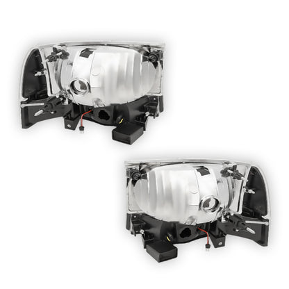 Ford F-250 Super Duty (1999 - 2004) Replacement Headlights LH + RH