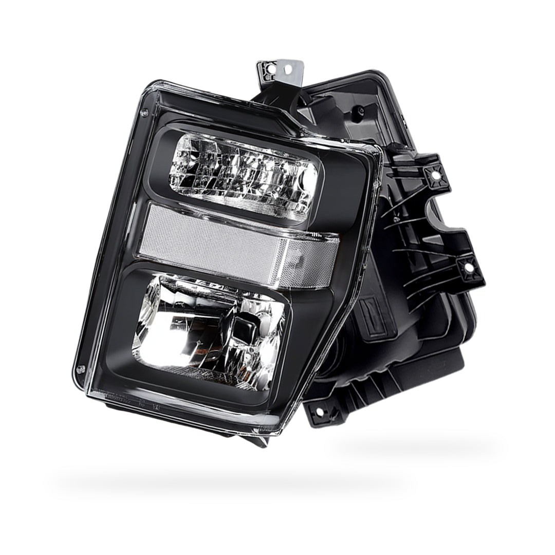 Ford F-250 Super Duty (2008 - 2010) Replacement Headlights LH + RH