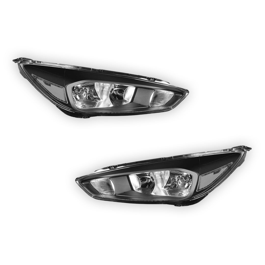 Ford Focus (2015 - 2018) Replacement Headlights LH + RH