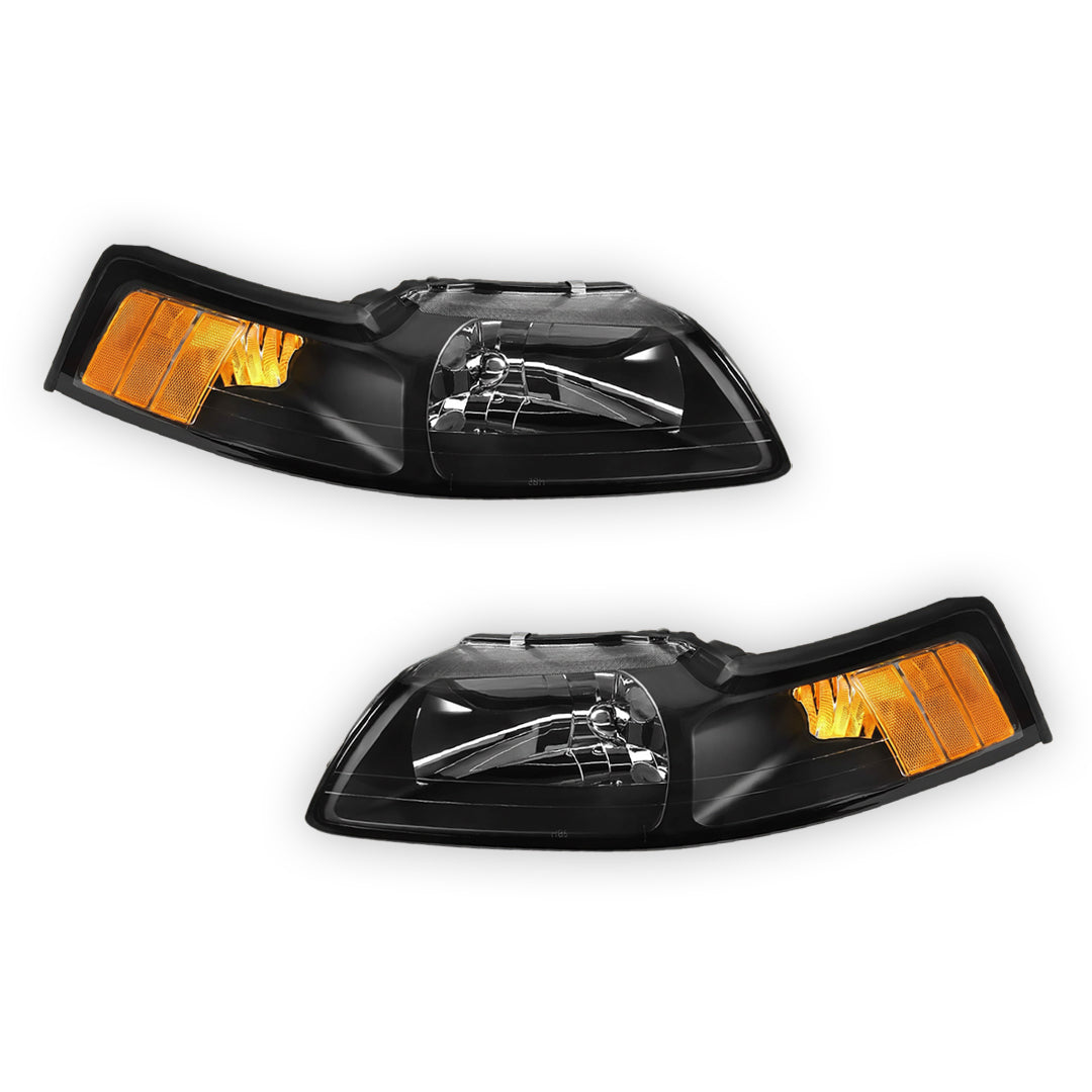 Ford Mustang (1999 - 2004) Replacement Headlights LH + RH