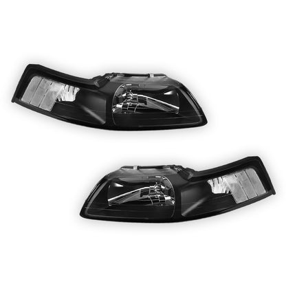 Ford Mustang (1999 - 2004) Replacement Headlights LH + RH