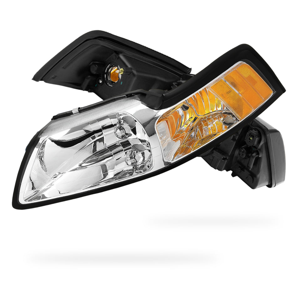 Ford Mustang (1999 - 2004) Replacement Headlights LH + RH