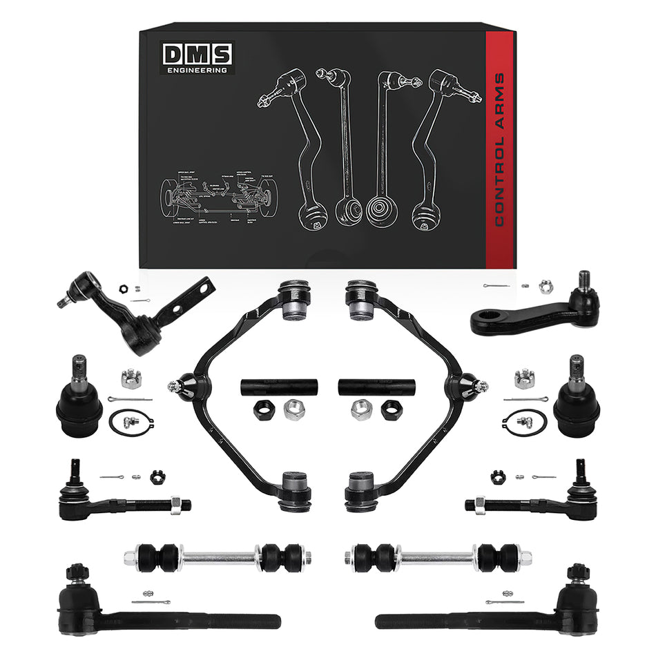 Ford Expedition (1997 - 2002) Control Arms and Sway Bar Links Complete Suspension Kit LH + RH