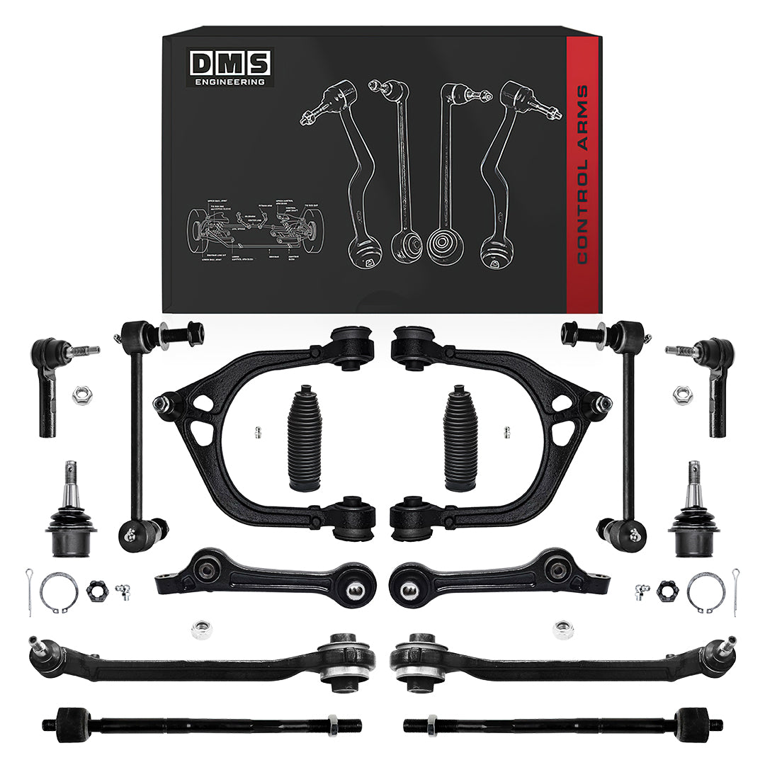 Dodge Charger (2006 - 2010) Control Arms and Sway Bar Links Complete Suspension Kit LH + RH