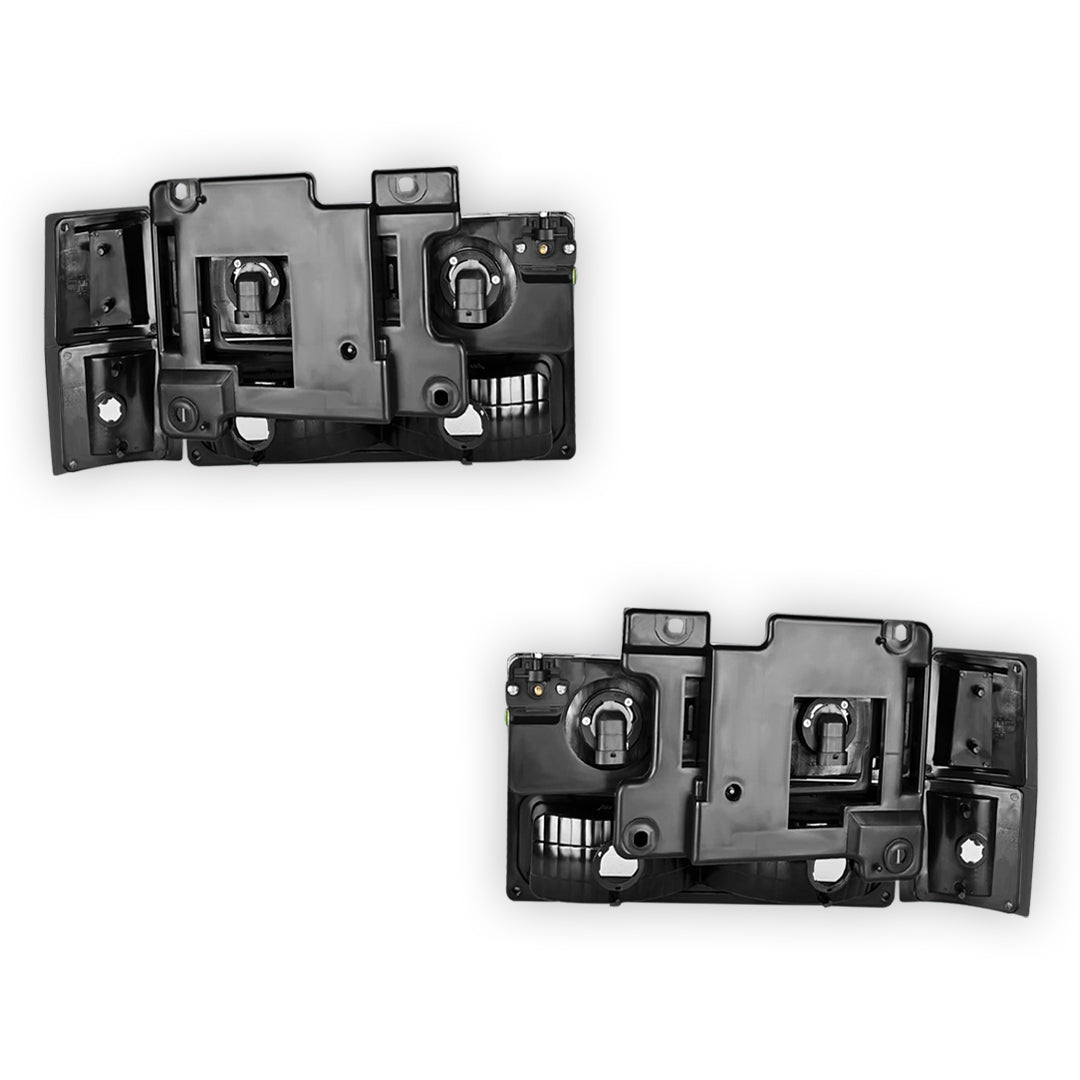 GMC K2500 SL / SLE / SLT (1994 - 2000) Replacement Headlights and Bumper Lights LH + RH