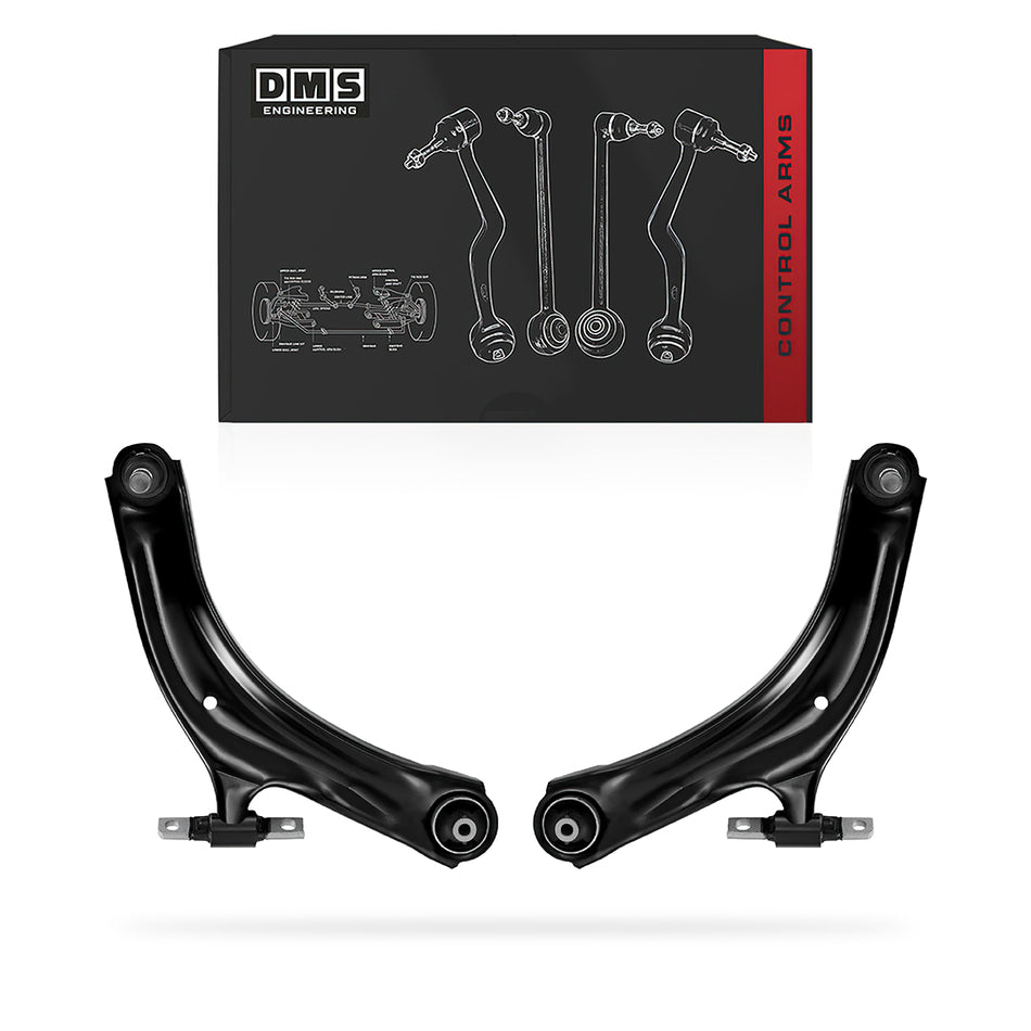 Nissan Rogue Select (2014 - 2015) Control Arms and Sway Bar Links Complete Suspension Kit LH + RH