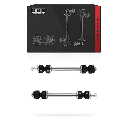 Chevrolet Silverado 1500 HD LS / LT (2005 - 2006) Control Arms and Sway Bar Links Complete Suspension Kit LH + RH
