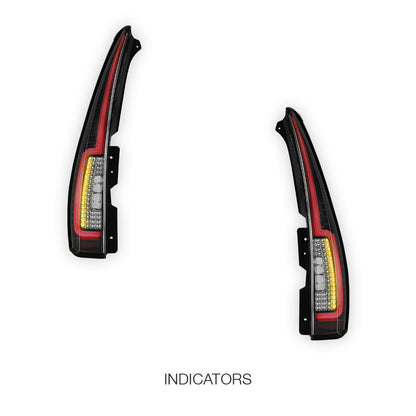 GMC Yukon XL 2500 (2007 - 2014) Full LED Tail Lights LH + RH