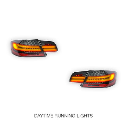 BMW 3-Series M3 LCI / E92 (2008 - 2013) LED Smoked Tail Lights LH + RH