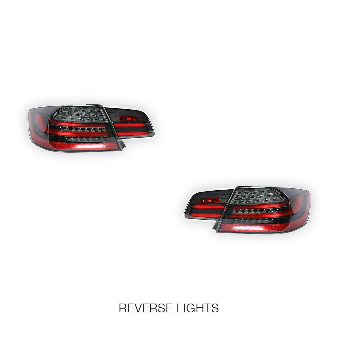 BMW 3-Series M3 LCI / E92 (2008 - 2013) LED Smoked Tail Lights LH + RH