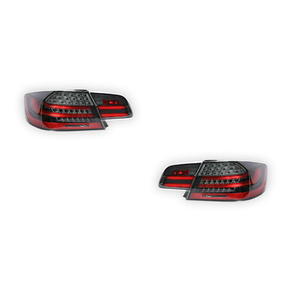 BMW 3-Series M3 LCI / E92 (2008 - 2013) LED Smoked Tail Lights LH + RH