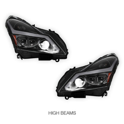 INFINITI G25 (2011 - 2012) Sequential LED DRL Dual Projector Headlights LH + RH