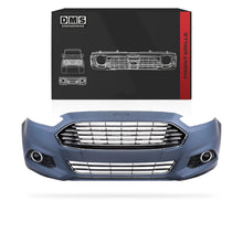Ford Fusion (2013 - 2016) Front Bumper Cover / Fog Lights / Upper & Lower Grilles Complete Set