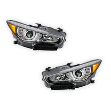 INFINITI Q50 (2014 - 2022) Full LED Projector Headlights LH + RH