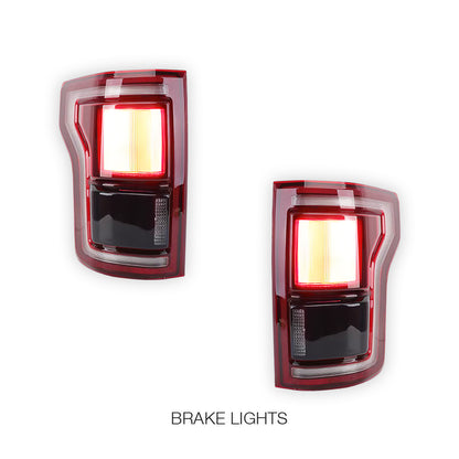 Ford F-150 (2015 - 2020) Full LED Tail Lights LH + RH