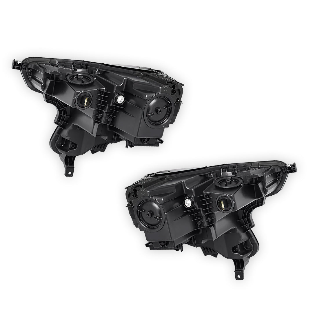 GMC Terrain Denali / SL / SLE / SLT (2018 - 2021) LED DRL HID/Xenon Chrome Projector Replacement Headlights LH + RH