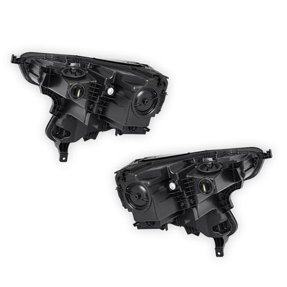 GMC Terrain Denali / SL / SLE / SLT (2018 - 2021) LED DRL HID/Xenon Chrome Projector Replacement Headlights LH + RH