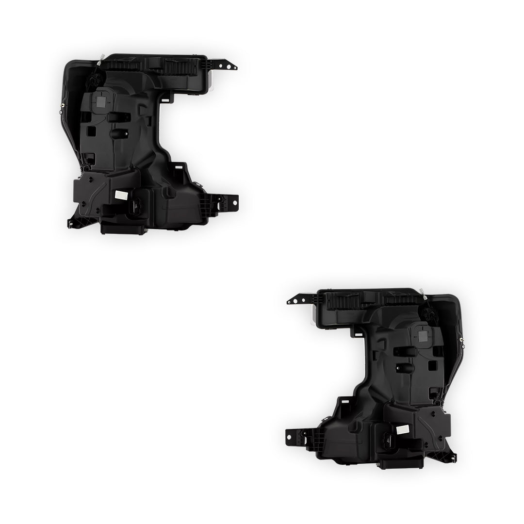 Ford F-250 Super Duty (2020 - 2022) Full LED Chrome Replacement Headlights LH + RH