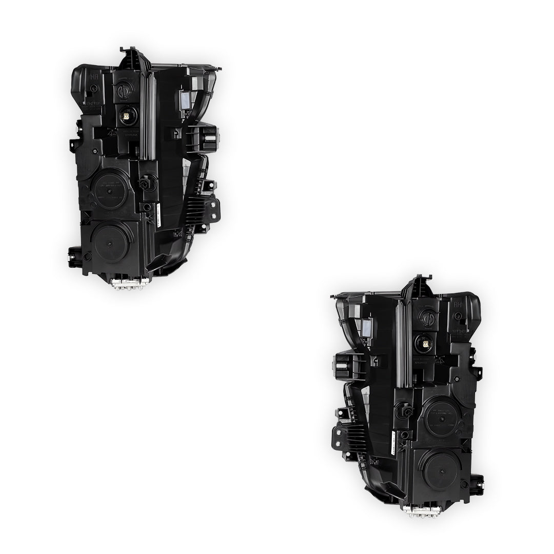 Chevrolet Silverado 3500 HD High Country / LTZ (2020 - 2023) LED Black Replacement Headlights LH + RH