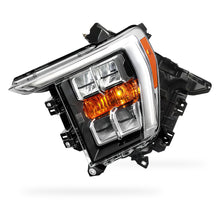 Ford F-150 (2021 - 2023) Quad LED DRL Reflector Chrome Replacement Headlights LH + RH