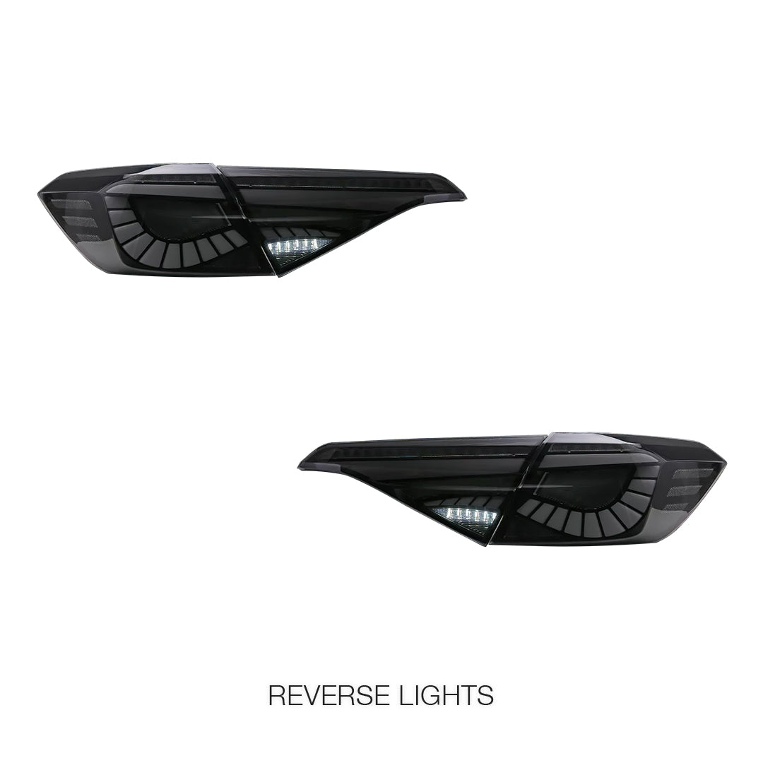 Honda Civic (2022 - 2024) Sequential LED Smoked Tail Lights LH + RH