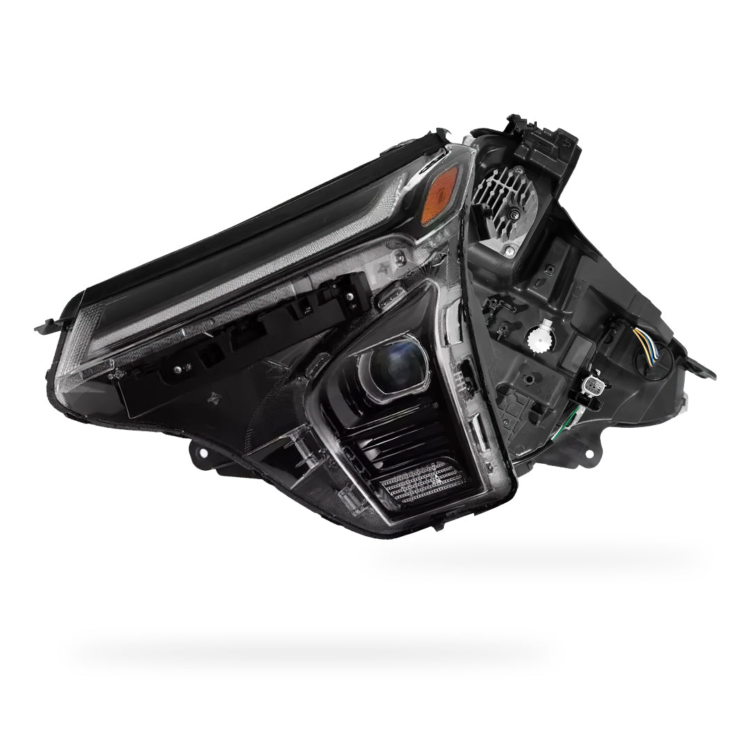 Chevrolet Trax ACTIV / LS / LT / RS (2024 - 2025) LED DRL Black Projector Replacement Headlights LH + RH