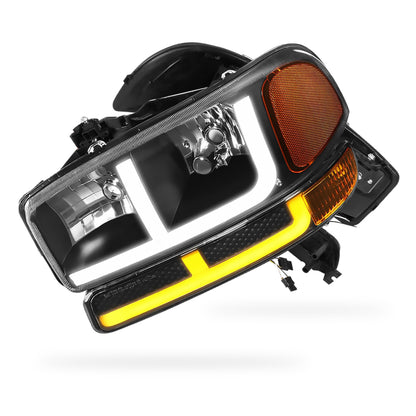 GMC Yukon SLE / SLT (1999 - 2006) F-LED DRL Replacement Headlights LH + RH
