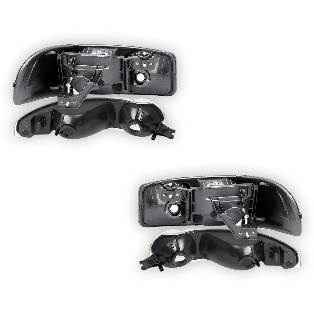 GMC Yukon XL 1500 Denali / SLE / SLT (2001 - 2006) Replacement Headlights LH + RH