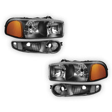 GMC Yukon XL 1500 Denali / SLE / SLT (2001 - 2006) Replacement Headlights LH + RH