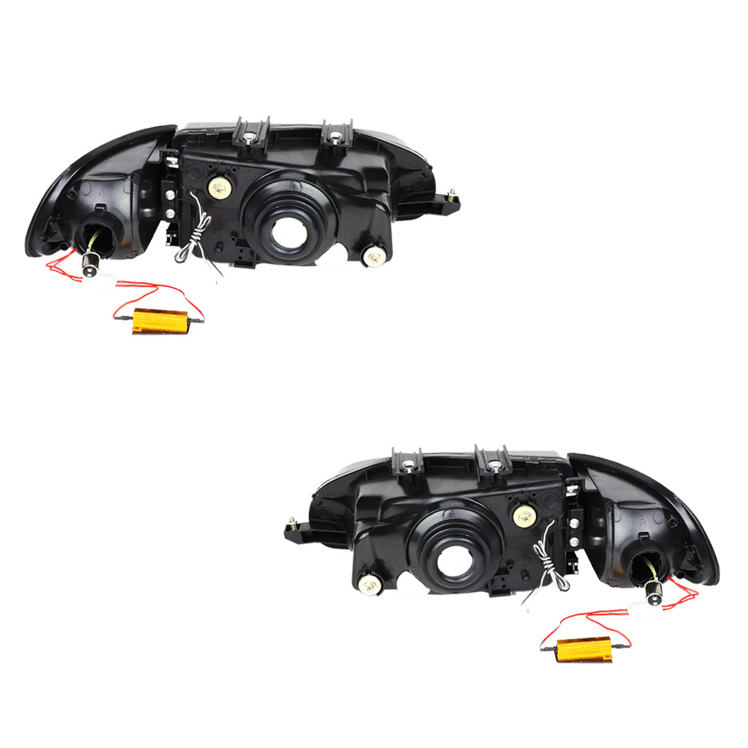 Honda Civic (1992 - 1995) LED DRL Replacement Headlights LH + RH