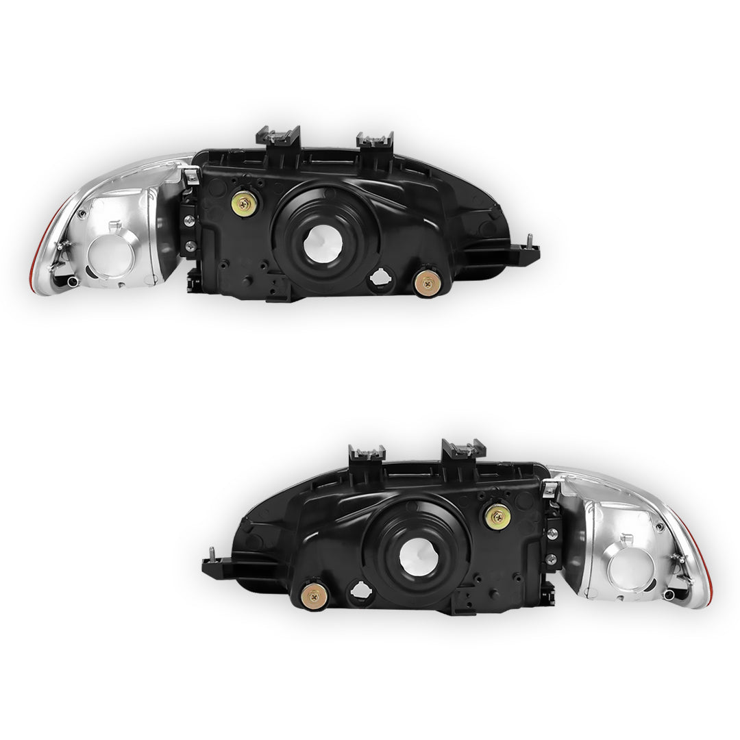 Honda Civic (1992 - 1995) Replacement Headlights LH + RH