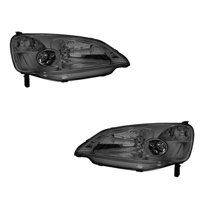 Honda Civic (2001 - 2003) Replacement Headlights LH + RH