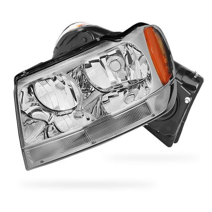 Jeep Grand Cherokee (1999 - 2004) Replacement Headlights LH + RH