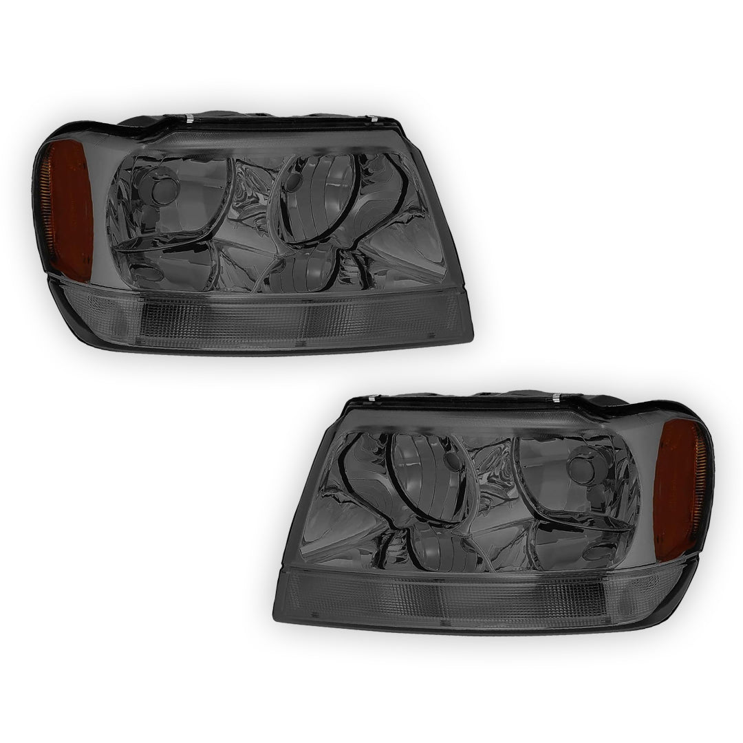 Jeep Grand Cherokee (1999 - 2004) Replacement Headlights LH + RH